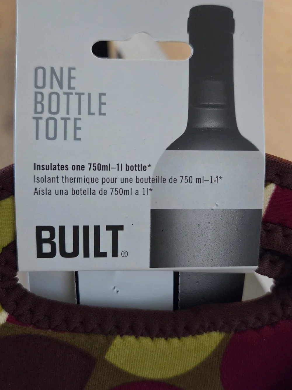 Wine Tote By BUILT- New!
